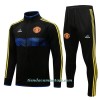 Chaqueta De Entrenamiento Trajes Manchester United 2022-23 Negra - Hombre